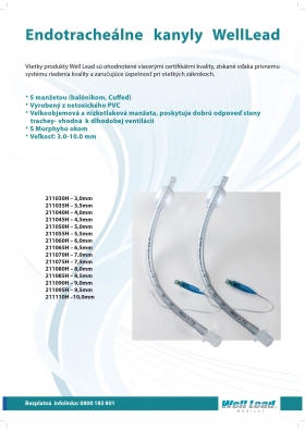 Endotracheálne kanyly WellLead