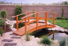 Záhradný mostík