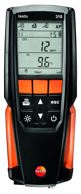 testo 310 analyzátor spalín set