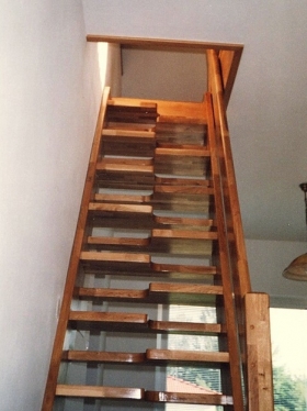 Drevené schody