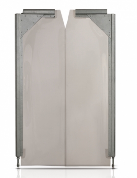 PVC kyvné dvere