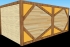 Garáže s osobitým dizajnom - drevené, montované 