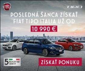 Osobné vozidlo FIAT Tipo