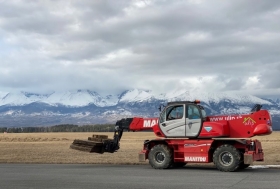 Ponúkam na prenájom manipulátor MANITOU MRT 2550 Privilege +