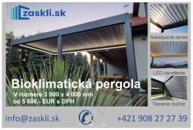 Bioklimatická pergola