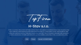 H-Stav s.r.o. Stavebna činnost.