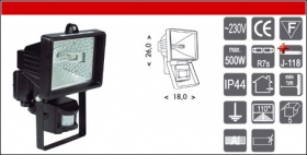 R6405BI - 1x500W R7s + senzor biely