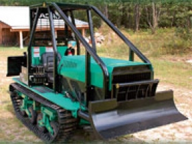 Malý lesný pásový traktor Forcat 36 D - diesel