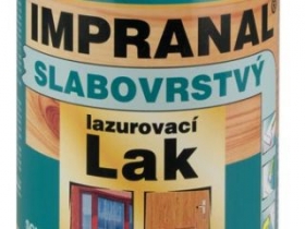 Lazúrovací lak slabovrstvý