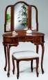 Kozmetický stolík Sc 176 a zrkadlo trojité Sc 177