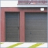 Brány garážové - hliníkové a oceľové jednokrídlové dvere