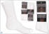 Pánske ponožky športové froté biele  