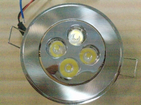 Led bodové svetlo 4x1w