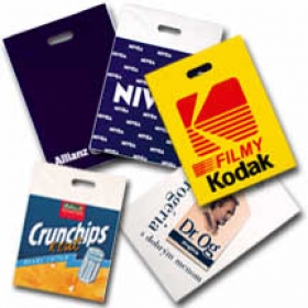 Reklamné a odnosné tašky so spevneným výsekom