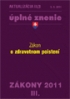 Zákonník práce, sociálne, mzdové, pracovné a bezpečnostné zákony - Aktualizácia III/3