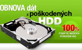 Obnova dát z poškodených Hdd