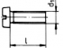 Normalizované skrutky s valcovou hlavou, s rovnou drážkou