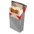 Kovové puzdro pre cigaretovú krabičku