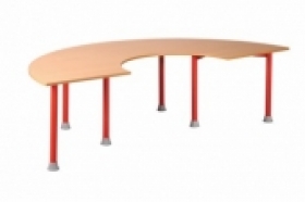 Rozprávkový stôl polkruhový oblúk
