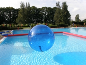 Aqua zorbing - modrý