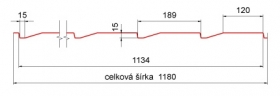  Trapézový profil Stepro