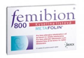 Femibion® 800 Kyselina listová Metafolin®  výživový doplnok