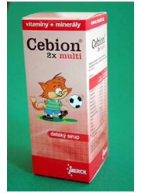 Cebion® 2x multi sirup  výživový doplnok