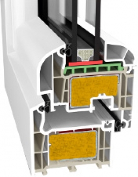 Plastové okná Brugmann Prestige Passiv-Line