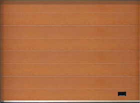 Sekčná brána Delta typ stredný prelis