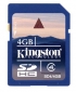 Pamäťová karta 4GB Secure Digital SDHC Kingston