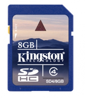 Pamäťová karta 8GB Secure Digital SDHC Kingston