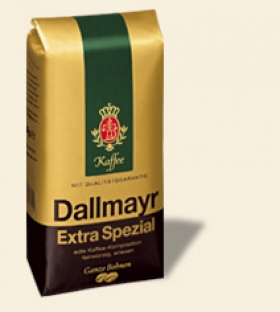 Dallmayr Extra Spezial 500g zrnková káva v balení s ventilom