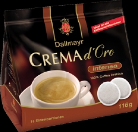 Dallmayr Crema d´Oro intensa 116g balenie po 16 sáčkoch