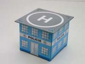 Sady dopravných stavebníc - Policajná stanica + dom