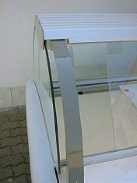 Príslušenstvo pre obslužnú vitrínu Zita Mini - posuvné dvere plexi