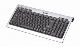 Klávesnice i-Tec Aluminum USB Keyboard AK101 CZ