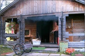 Ruská baňa (“parná sauna”) 