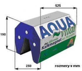 Odstraňovač vodného kameňa Aqua Vital - Typ 5 - 3 "- 4 " cóly