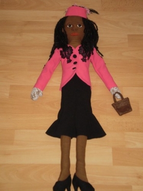 Handrová bábika Oda May