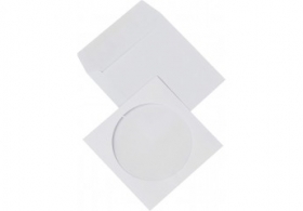 CD - rom obálky s okienkom, 125x125 mm, olizové