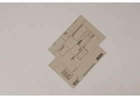 Doručenkové obálky B6, 125x176mm,Doporučene-olizové, recyklované