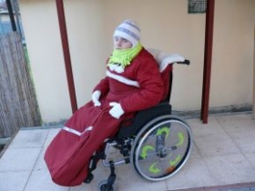 Nánožník detský - invalidný vozík 