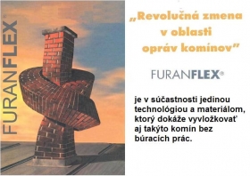 Vložkovanie komínov systémom Furanflex