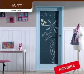 Natírané dveře Happy