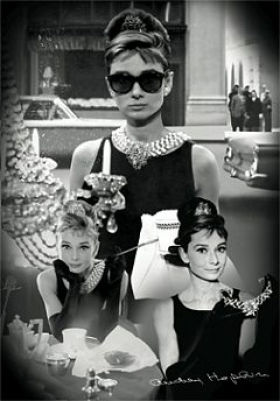 Audrey Hepburn - Montage - 3D plagát