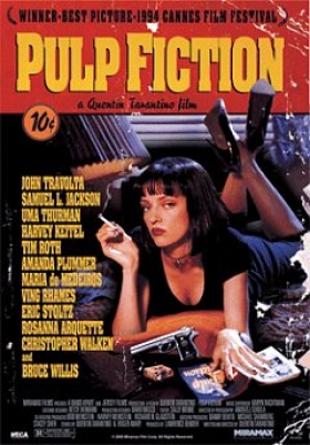 Pulp Fiction - One sheet - 3D plagát