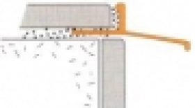 Balkónový okapový profil, 2.5m, 1.4mm