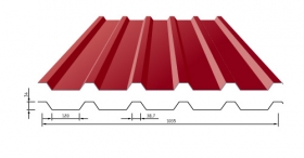 Trapézy profil TR 35 A, B