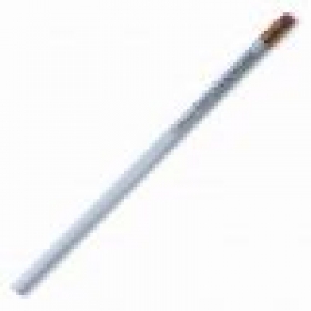 Drevená ceruzka s gumou, biela