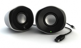 Logitech 2.0 Stereo Speakers Z110, 1.2W RMS, USB